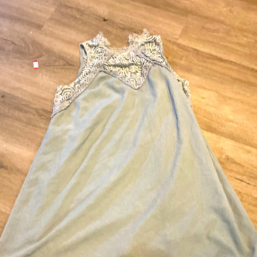 Light blue dress